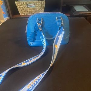 Blue Louis Vuitton purse/bag